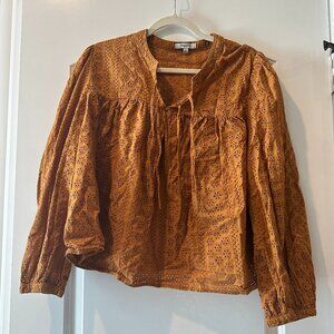 MOVING SALE⚡️ MAKE ME AN OFFER⚡️ Madewell Eyelet Blouse